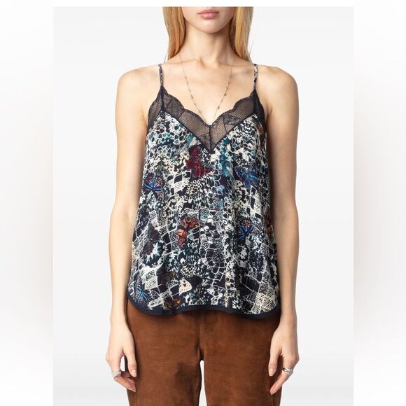 $198 Zadig & Voltaire  Christy top NWT XS - Picture 1 of 13